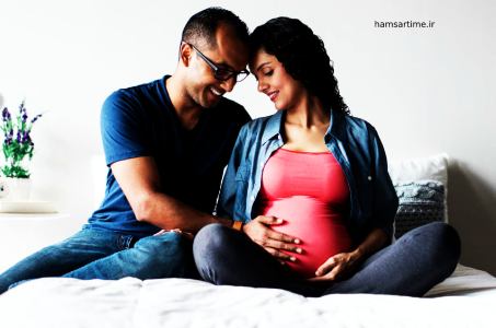 پوزیشن بارداری سه ماه سوم